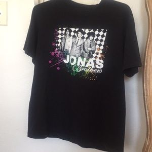 Jonas Brothers T-shirt.